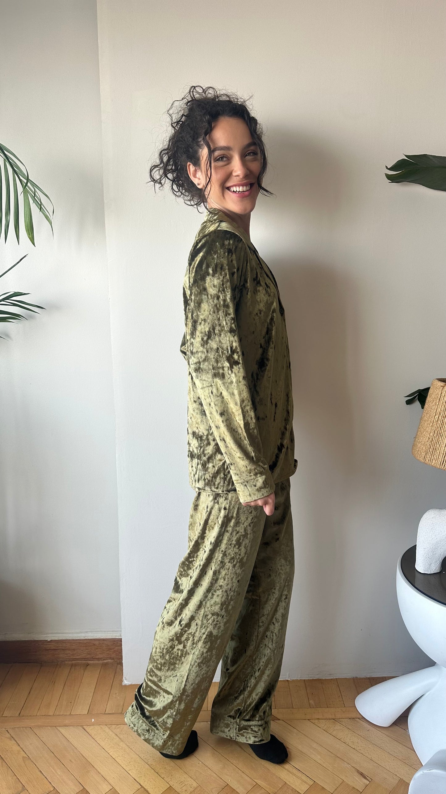 Velvet Dreams in Olive