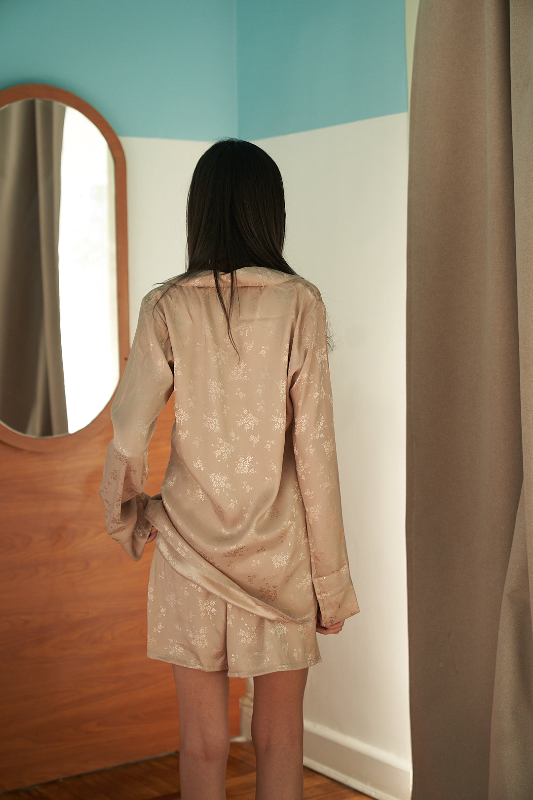 Femme glow PJ in Caramel