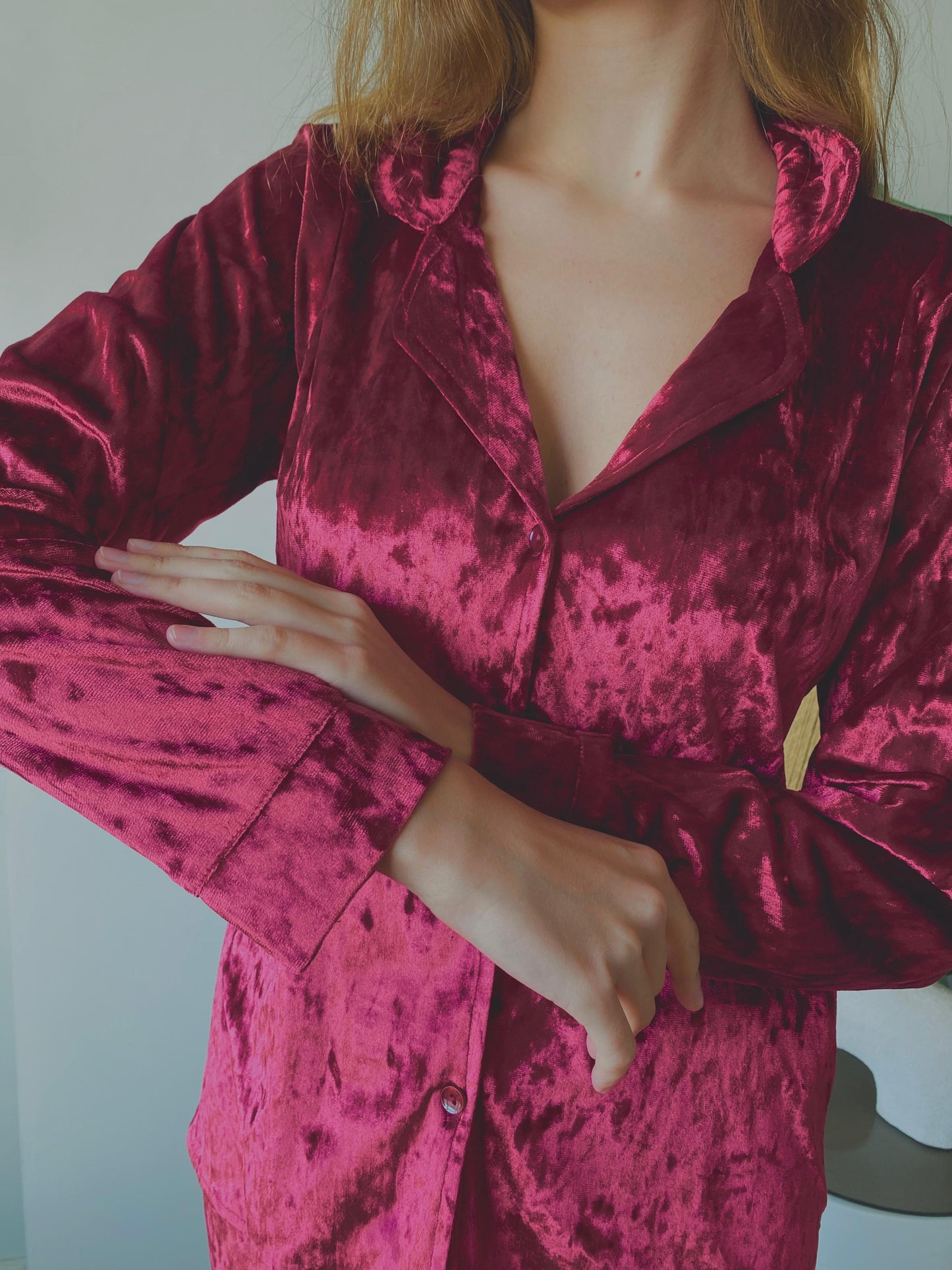 Velvet Dreams in Burgundy