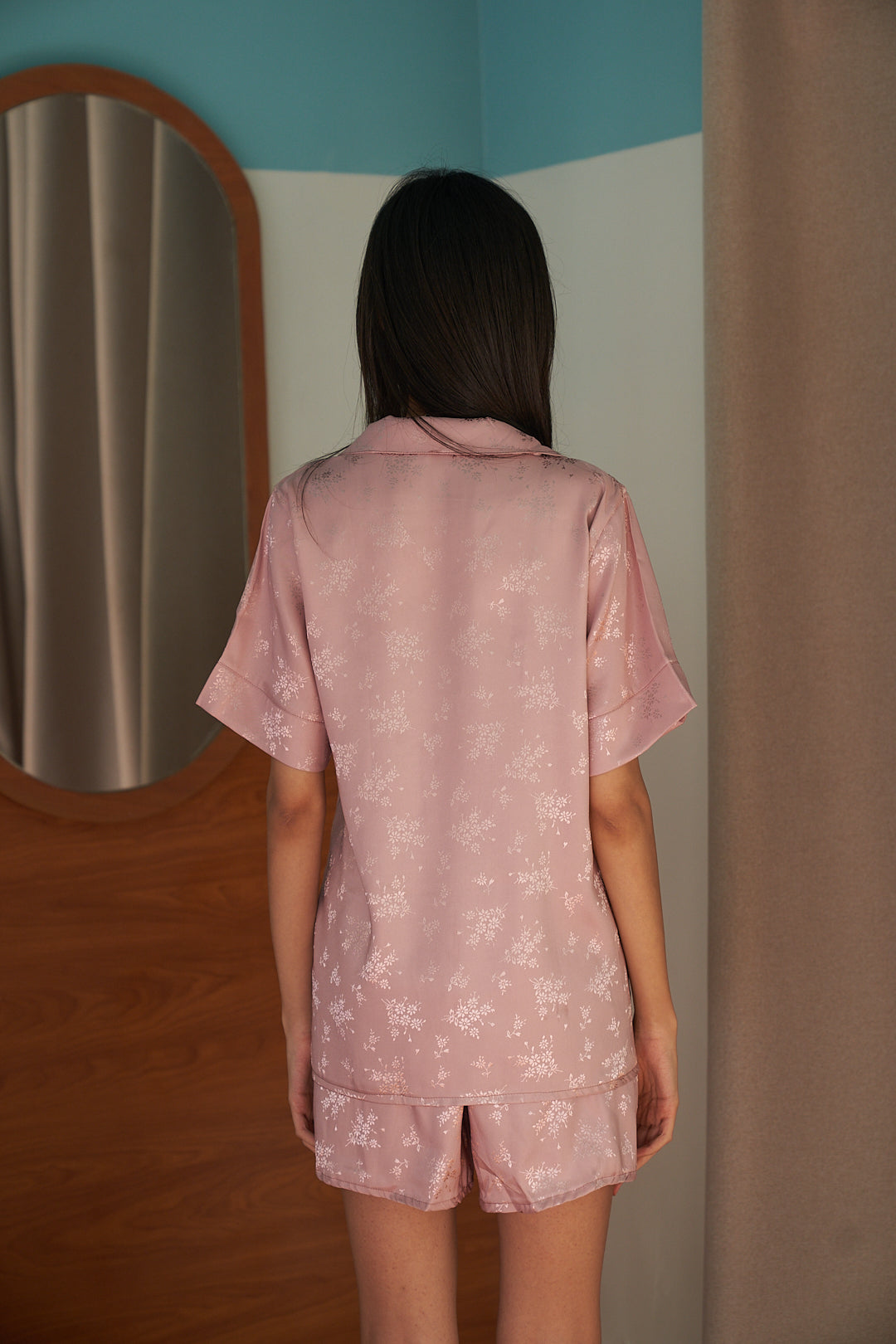 Femme Glow PJ in Rose gold