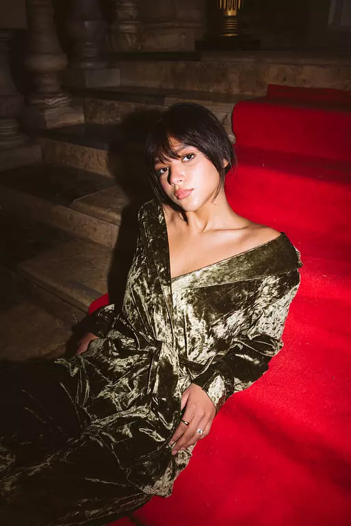 Velvet Dreams in Olive