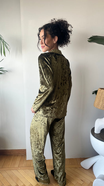 Velvet Dreams in Olive