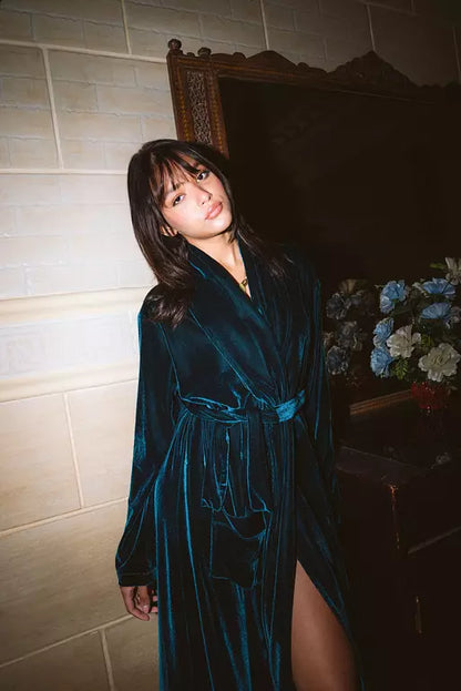 Velvet Dreams in Deep Green