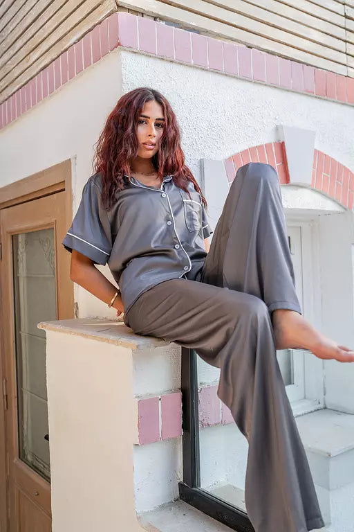 Darkgrey Half Sleeve PJ