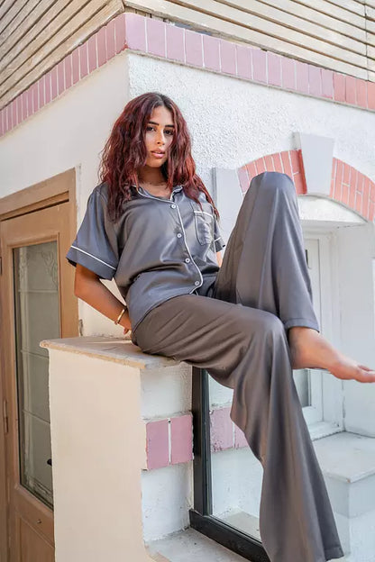 Darkgrey Half Sleeve PJ