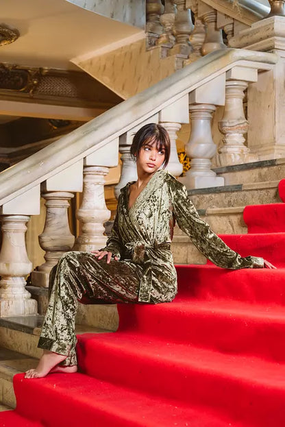 Velvet Dreams in Olive