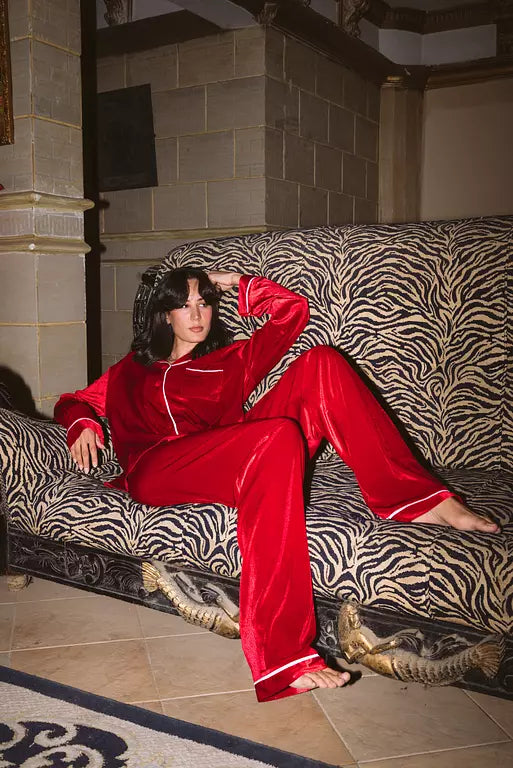 Velvet Dreams in Red