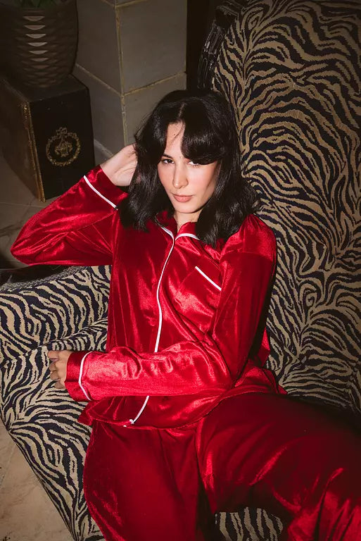 Velvet Dreams in Red