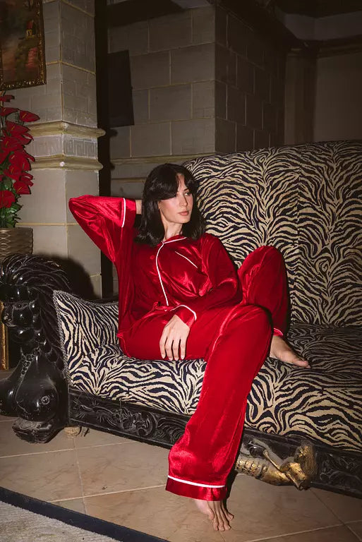 Velvet Dreams in Red