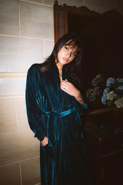 Velvet Dreams in Deep Green