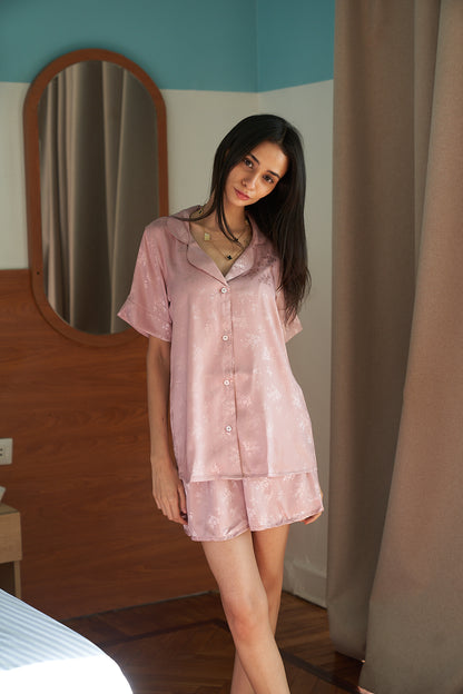 Femme Glow PJ in Rose gold