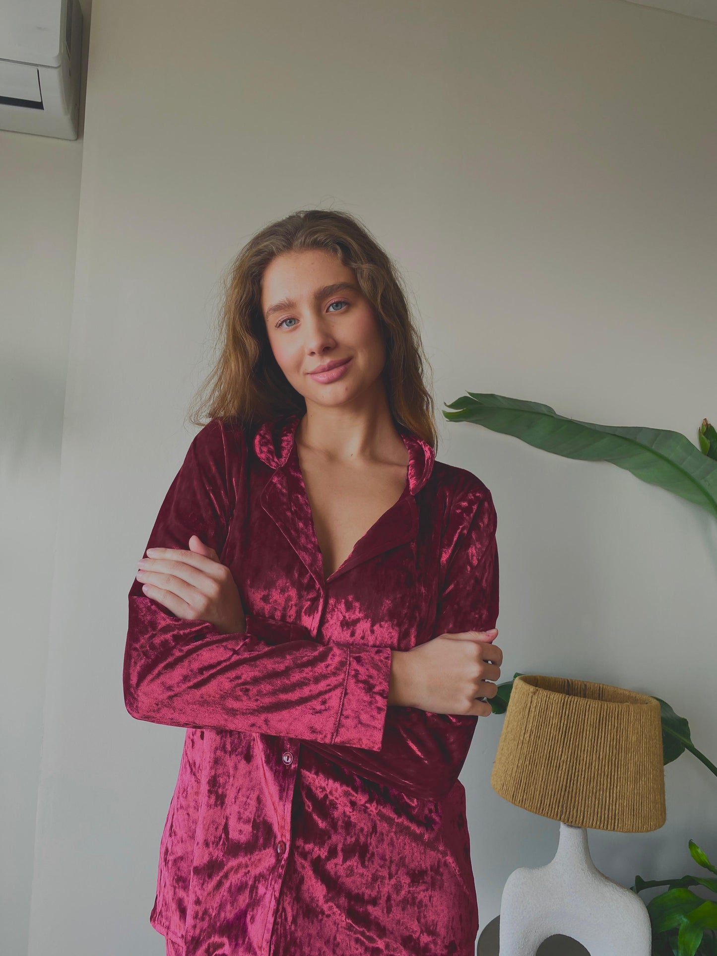 Velvet Dreams in Burgundy