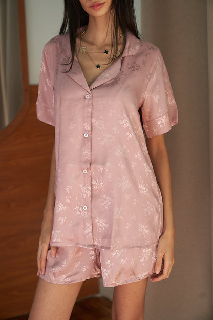 Femme Glow PJ in Rose gold