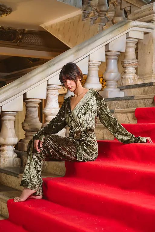 Velvet Dreams in Olive