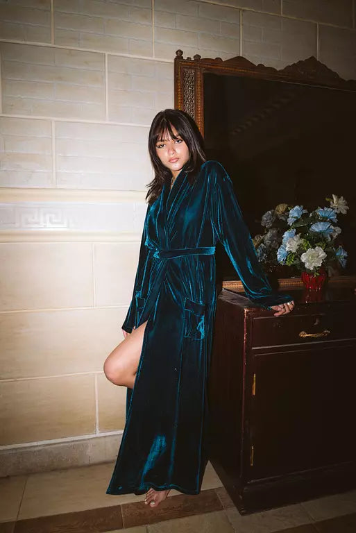 Velvet Dreams in Deep Green